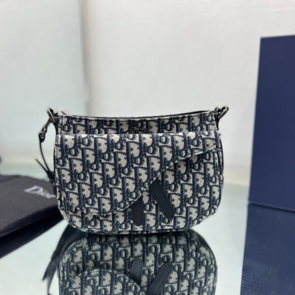 Dior Mini Saddle Bag - Picture 1 of 7